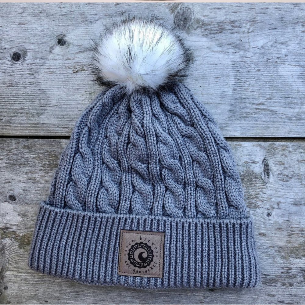 Cisco Brewers Hat with Pom - NEW WITH TAGS